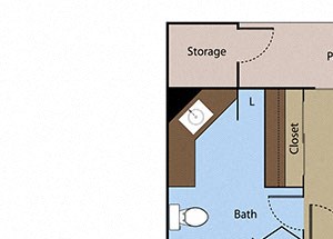 1 Bedroom 1 Bath 1 Bedroom 1 Bath